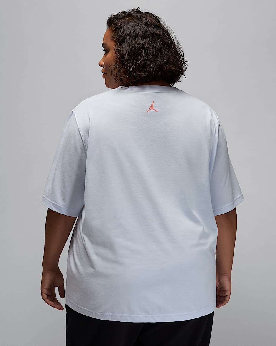 T shirt a motif Jordan pour femme grande taille Nike FR